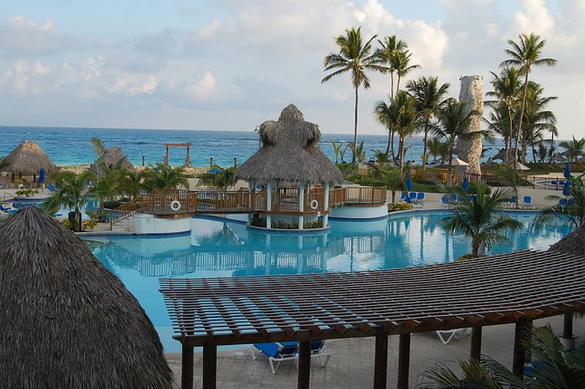 punta cana, holiday, swimming pool